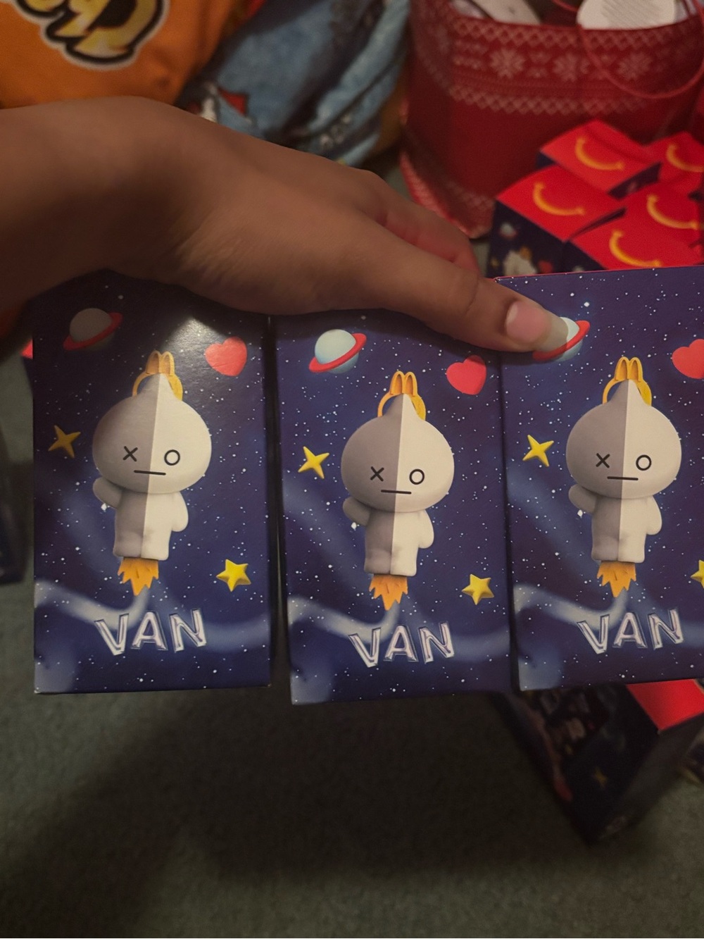 Van from BT21 Character McDonalds Collectible